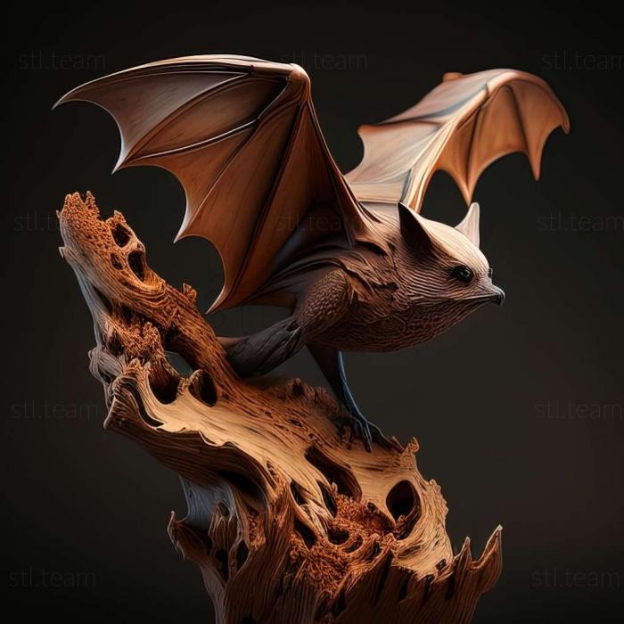 3D model Flying Fox (STL)